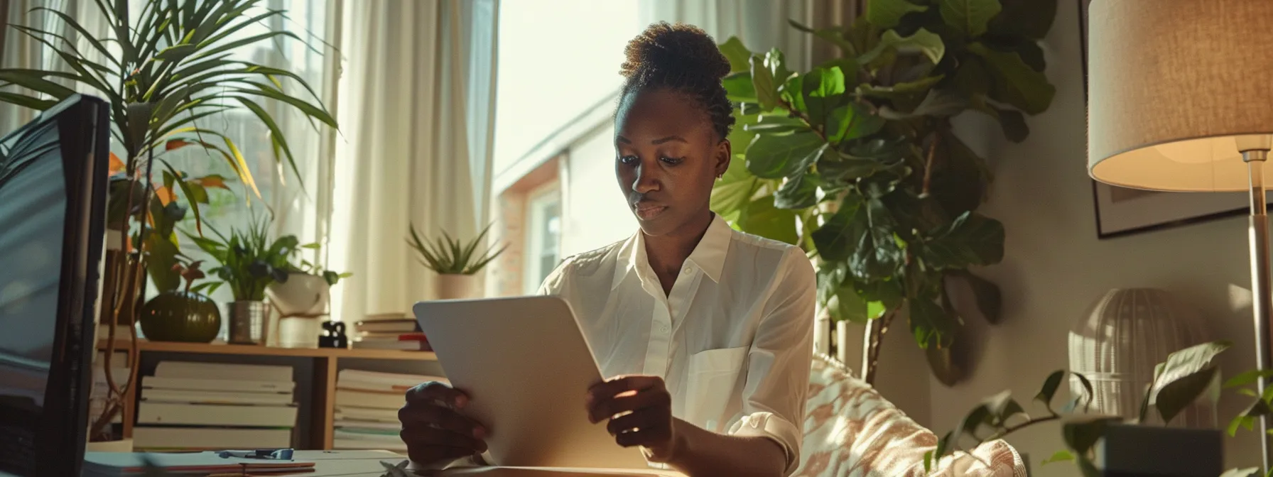a person in good health comparing final expense insurance policies with a professional advisor, surrounded by different policy options and information.