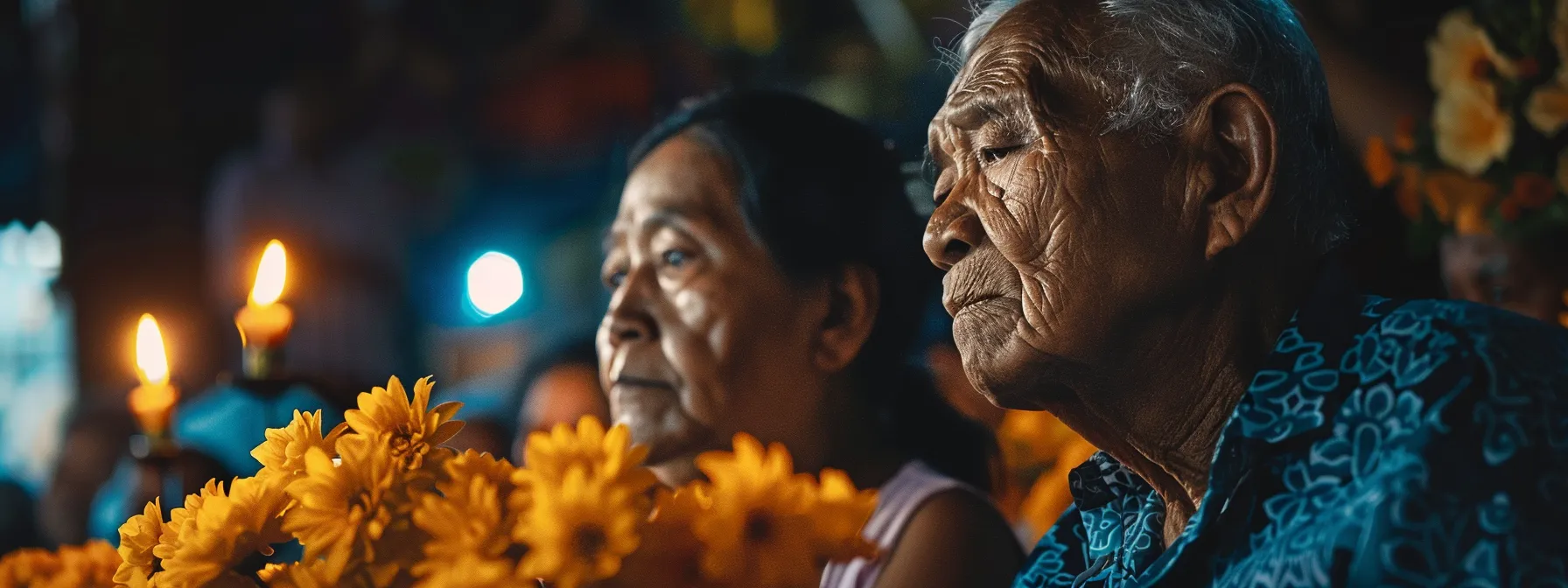 a somber scene of a family unable to afford their cultural funeral traditions, highlighting the importance of proper insurance coverage for end-of-life wishes.