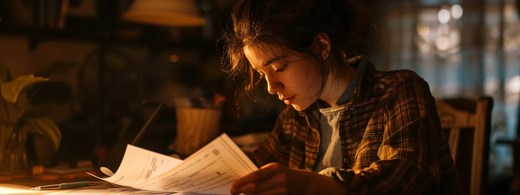 a person studying a chart comparing burial insurance quotes from reputable companies, surrounded by customer reviews and financial stability ratings, ensuring they find the best coverage for their parents' needs.